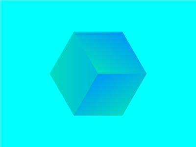 gradient — experiment box caixa cube cubo degradê gradiente logo quadrado square vector vetor