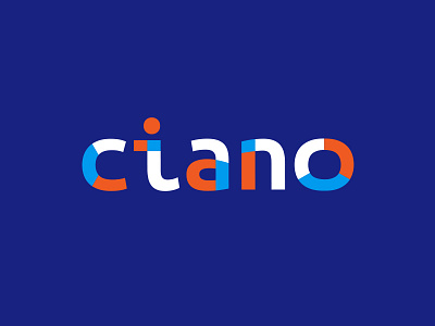 ciano — brand design brand brand design ciano graphic design logo logotipe monospace monospaced