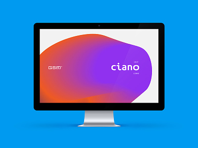 ciano — alt. application brand brand design ciano graphic design logo logotipe monospaced