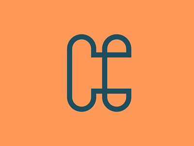 C.C. monogram study brand brand design c capital cc letter logo monogram monograma outline vector