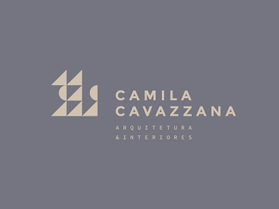Camila Cavazzana — Brand Design architecture arquitetura brand brand design geometric geométrico graphic design interior design interiores logo logotipo marca