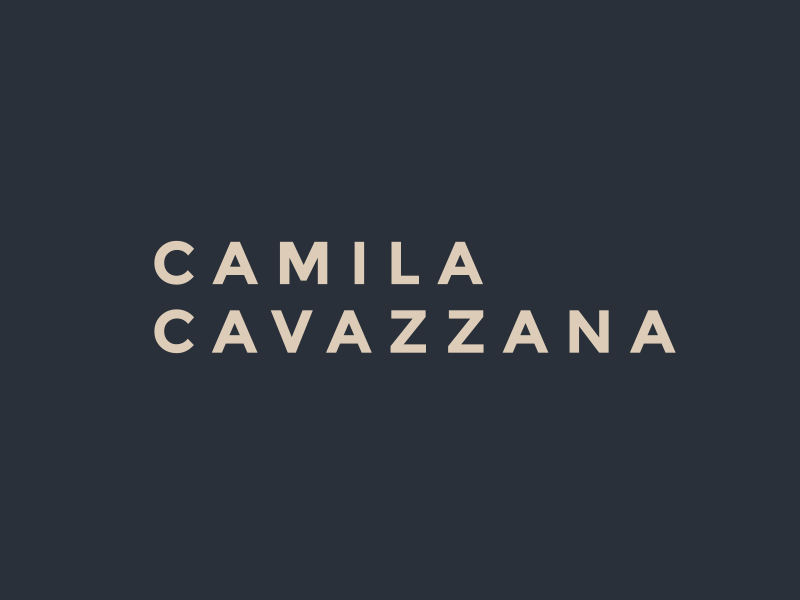 GIF — Camila Cavazzana Logo architecture arquitetura brand brand design geometric geométrico graphic design interior design interiores logo logotipo marca