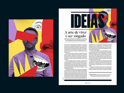 Editorial Illustration — VIP colagem digital collage editorial design editorial illustration magazine revista vip magazine