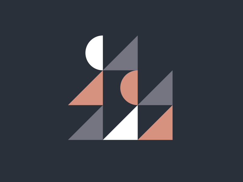 Camila Cavazzana — Brand Design brand concretismo geometria geometric logo shapes triangle