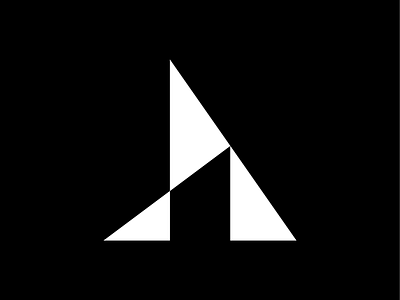 h mark agency branding identity logo mark minimal process