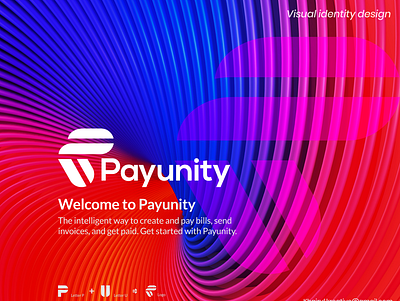 Payunity Logo agency branding design graphic design identity inspiration logo mark minimal paylogo process