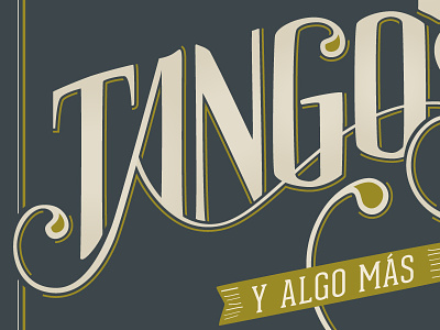 4 tangos hand lettering lettering tango