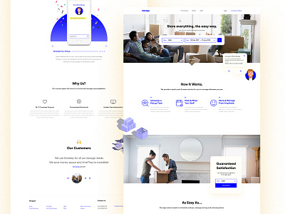 Landing Page— Consumer Warehousing