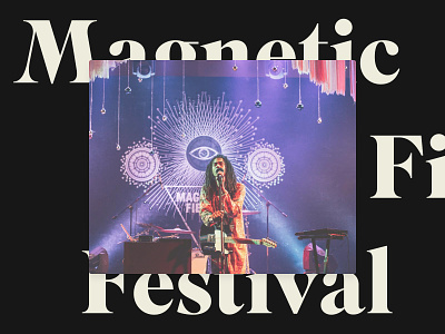 Magnetic Fields Festival Stage Design 2014