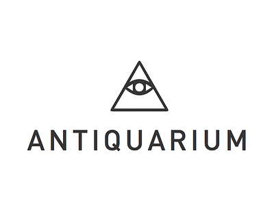 Antiquarium Logo Concept adobe antique branding illustrator logo minimalist venue