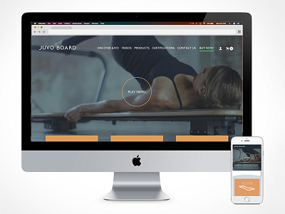 Juvo Board Site branding development mobile web website
