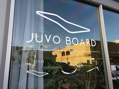 Juvo Board Window Decal