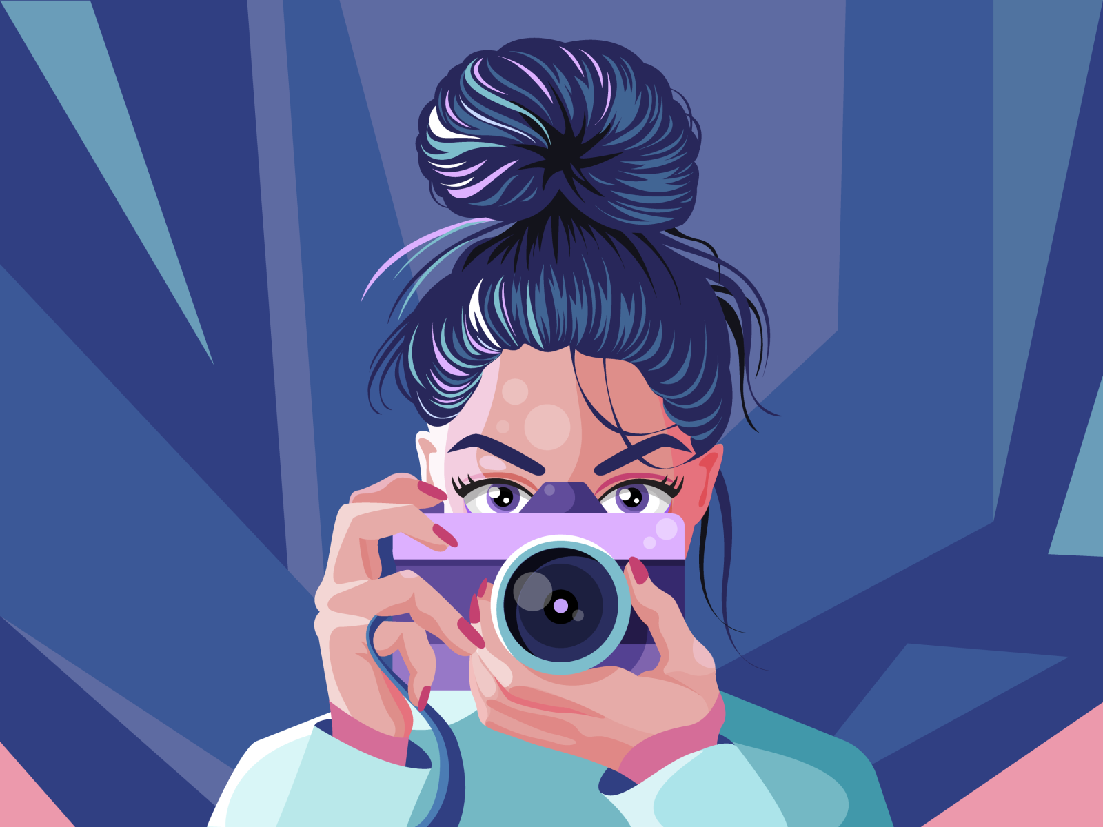 I see U 📷 by Joanna Nowak on Dribbble