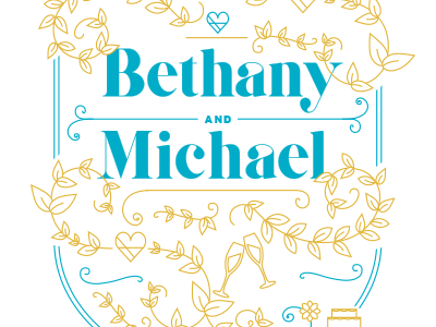 Bethany and Michael Wedding Invites