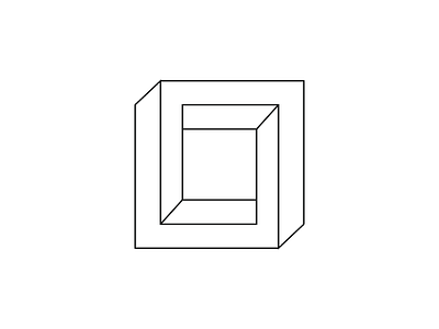 Illusion geometric illustration graphic design illustrator minimal monochrome