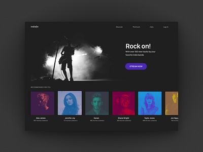 Music Streaming Website