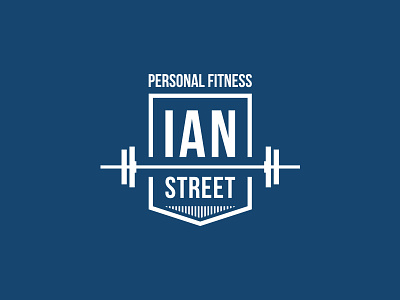 Ian Street Personal Fitness brand design branding colour graphic design logo design typography