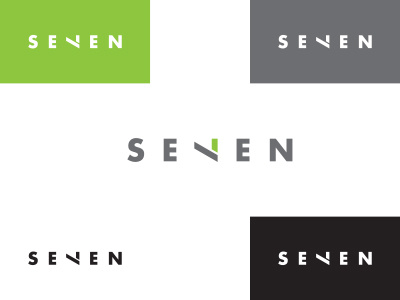 Seven Color Usage brand identity graphic design logo personal identity