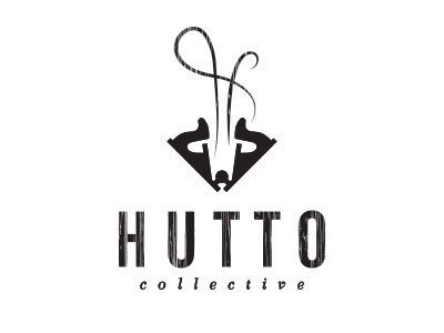 HUTTO collective craftsmanship graphic design identity logo woodwork