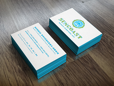 SCRP Cards business cards charleston coastal graphic design identity logo realty