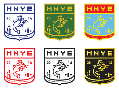 HNYE Stickers