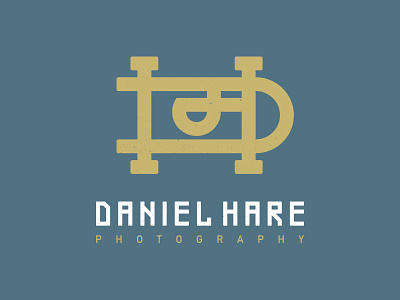 DANIEL HARE PHOTOGRAPHY identity logo photography