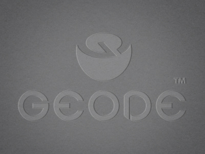 Geode Logo brand identity digital wallet iphone logo
