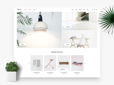 Home Furniture | Merci Shop clean furniture minimal renovation shop uxui webdesign white