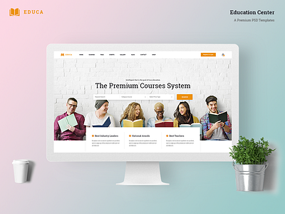 EDUCA Center |  Premium PSD Templates