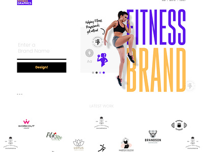 Fitness Brand Design