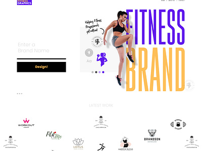 Fitness Brand Design branding cleandesign designer fitnessbrand fitnessgraphics fitnesslandingpage fitnesslogo fitnesswebsite instgrampostdesign landingpage mockupdesign websitedesign