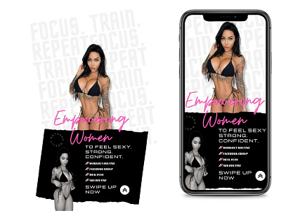 Fitness Social Media AD Design