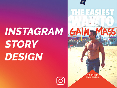 Instagram Story Design design fitness instagram story