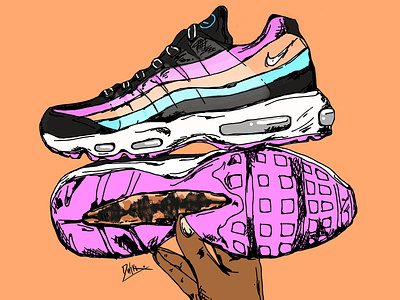 Airmax95 Have A Nike Day illustration nike air sneakerhead