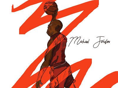 Flightman air jordan design illustration indonesia designer jrdn