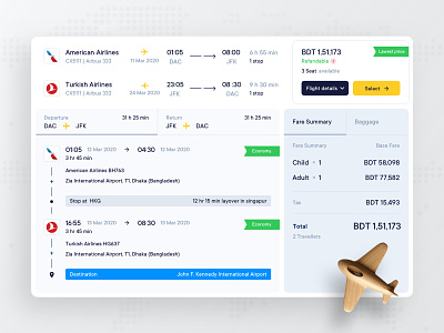 Flight Booking Details