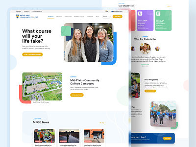 Mid-Plains Community College Website Design