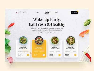 Bell Fresh - Food website exploration