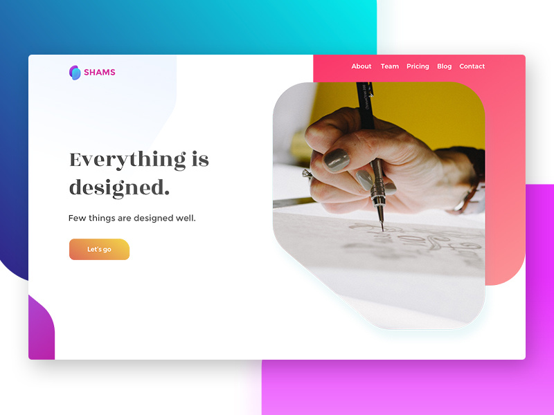 Home Page Design Concept