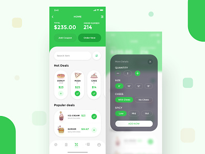 Restaurant Billing App 2019 apps billing food management new order price restaurant software trendy ui uiturtle ux