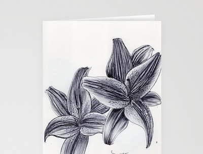 Society 6 Ballpen Flowers 🌸 illustration society6 society6 frame wallart