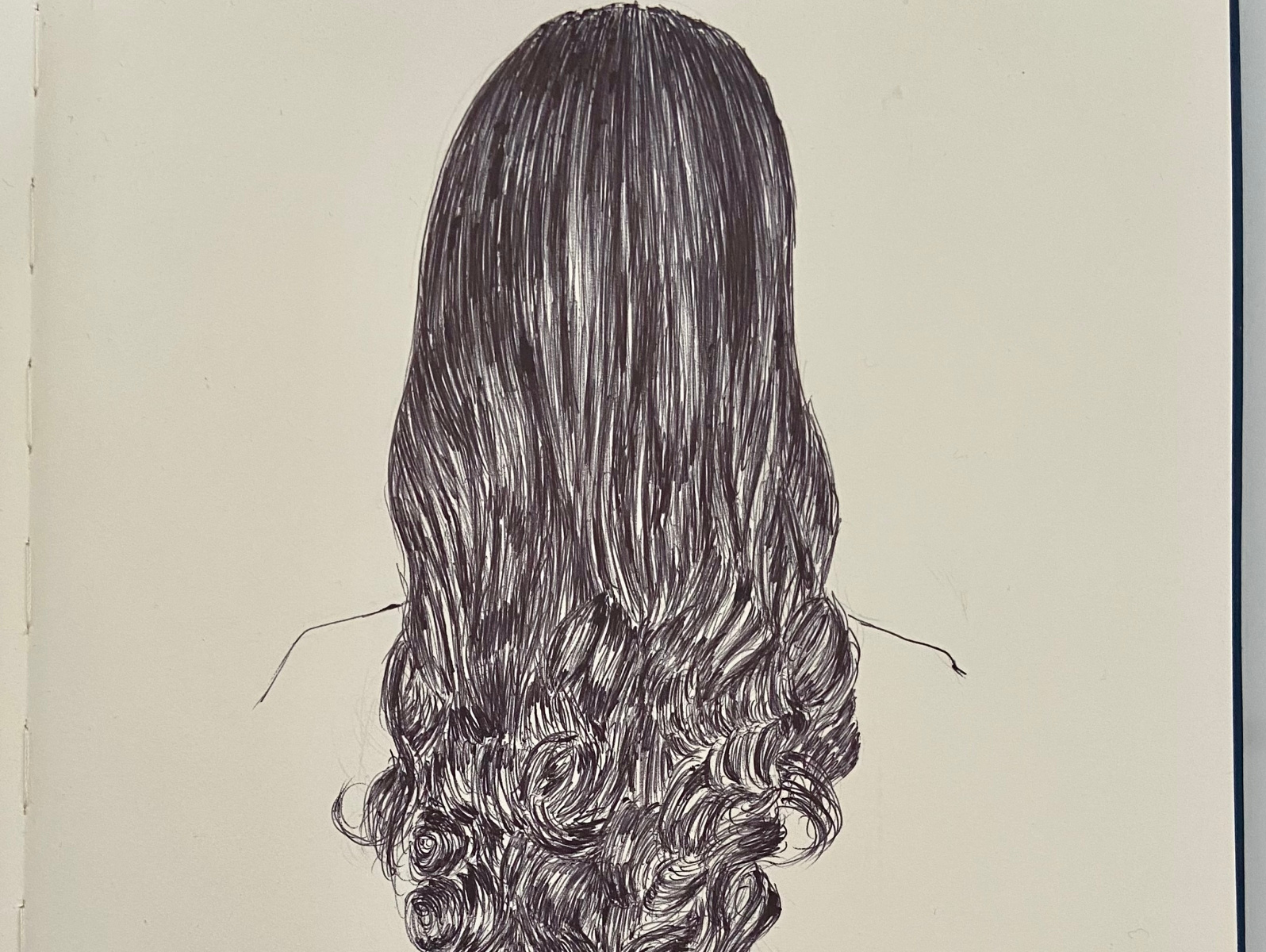 Ballpen Hair Style 💇🏻‍♀️ by Ballpointpen Illustrator on Dribbble