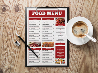 Food Menu Template branding broucher design food menu design food menu template graphic design illustrator magazine cover photoshop vector