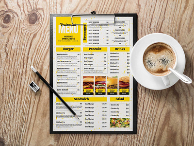 Food Menu Template