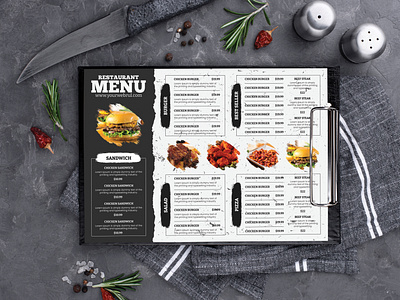 Food Menu Design