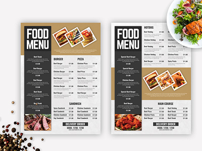 Restaurant Menu Template