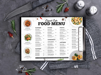 Restaurant Menu template