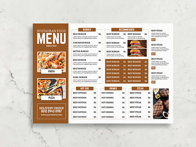 Food Menu Template