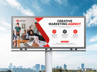 Outdoor Billboard Design adventure advertisement bannerdesign billboard display marketing outdoor billboard print ready professional promotion signage