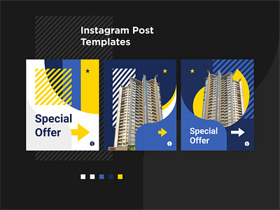 Inhouse Global Instagram post templates